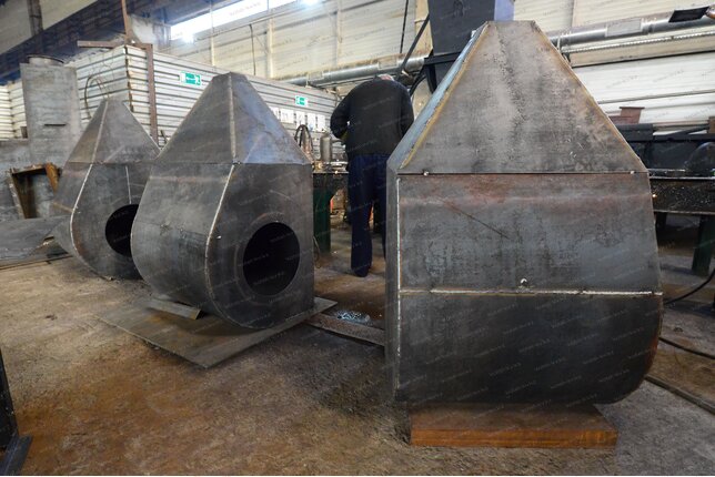 Изготовление золоуловителя ЗУ 1 2