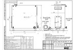 Чертеж дровяного котла 800 кВт с большой топкой ОУР