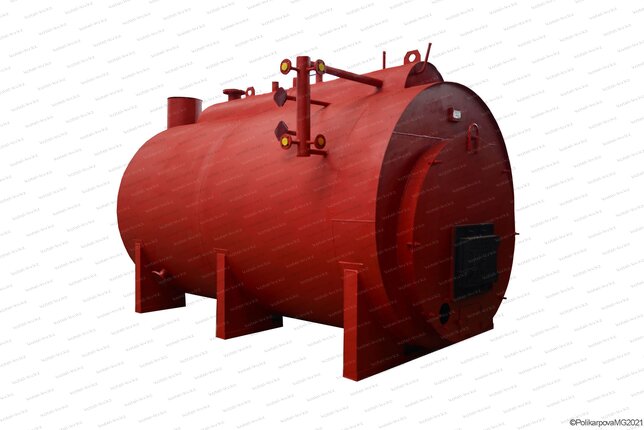 Парогенератор на твердом топливе 1000 кг 115 С