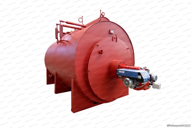 Паровой дизельный котел 700 кг в час с температурой 115 С